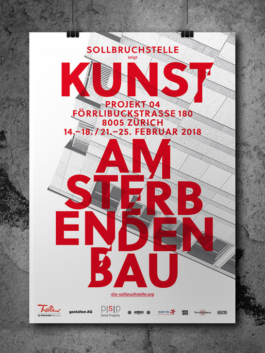 Plakat Sollbruchstelle